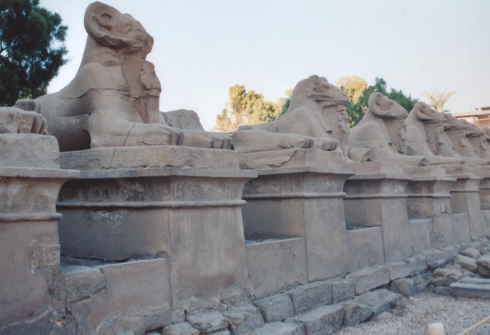 Karnak-Tempel (Sphinx Allee)