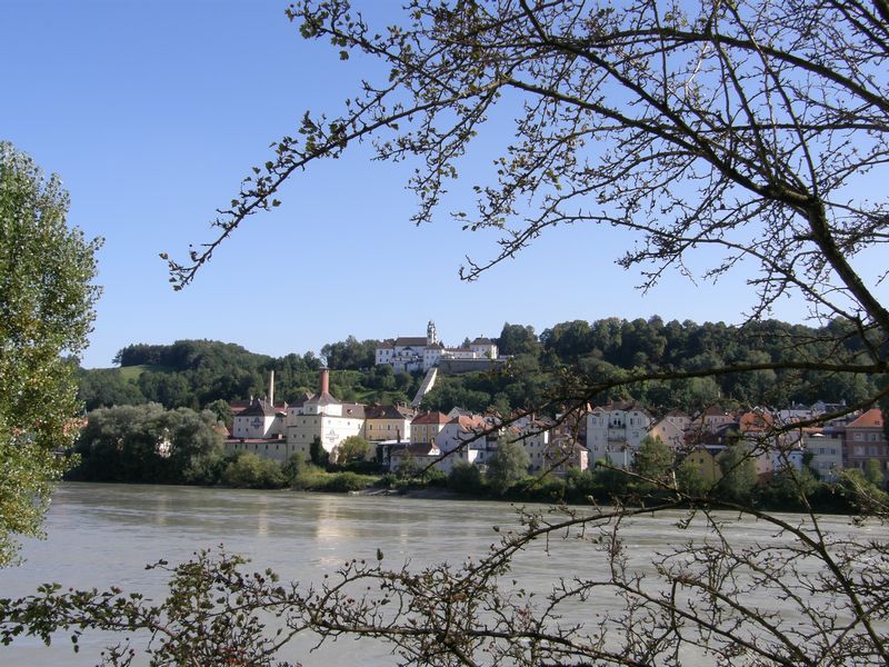 Blick aufs Kloster Mariahilf