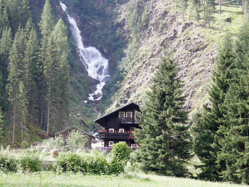 Wasserfall in Maria Hilf/Defreggen-Tal