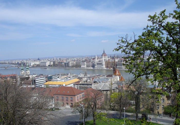 Budapest - Blick auf das Parlament