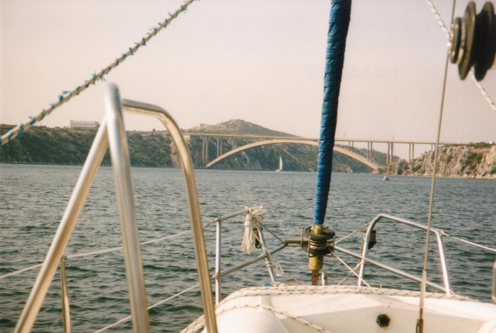 Brücke bei Sibenik